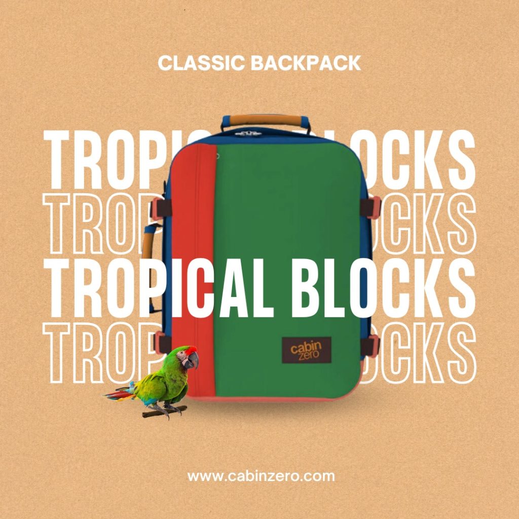 CabinZero Classic Tropical Blocks