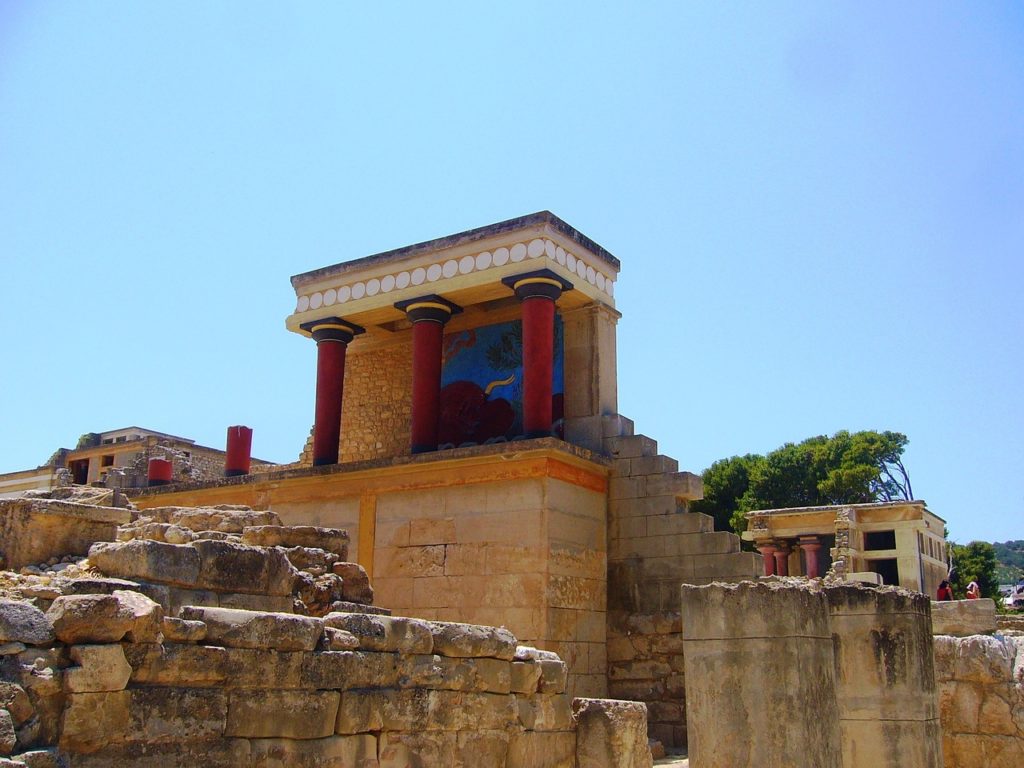 Mínojský palác Knossos